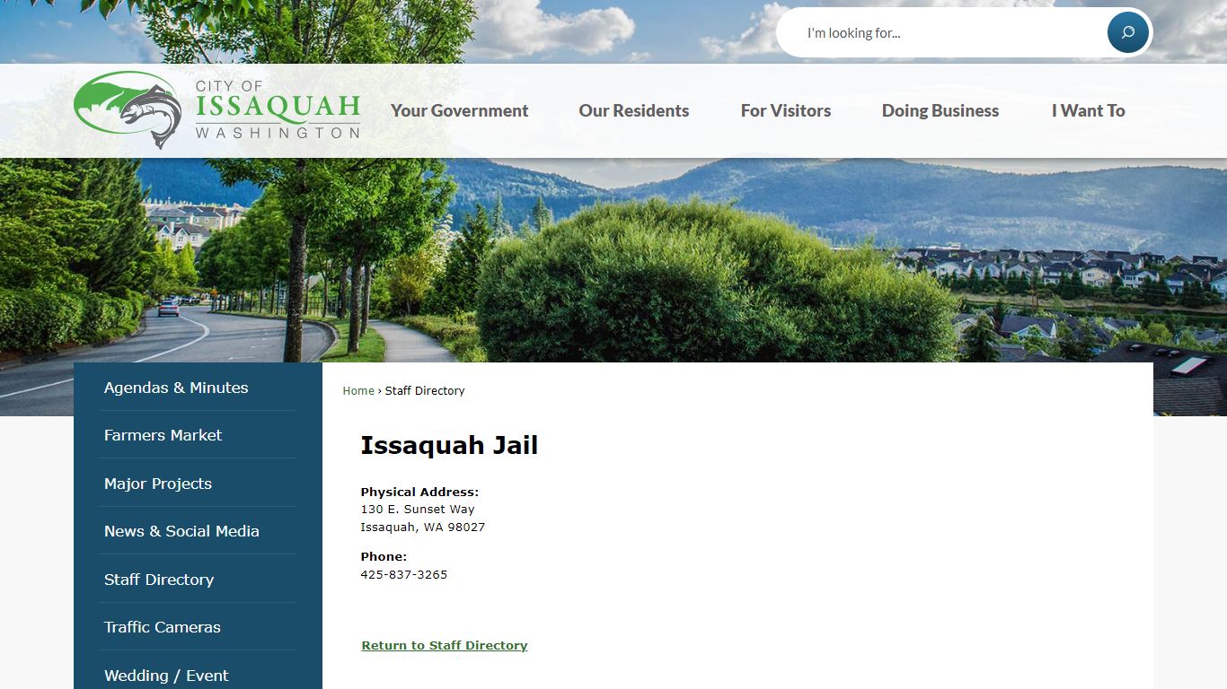 Issaquah Jail